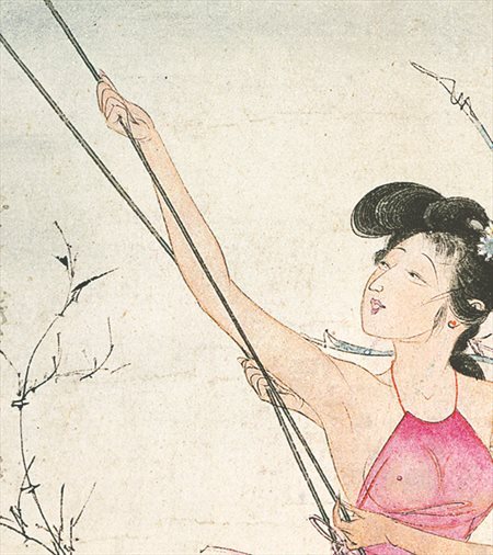 清涧县-胡也佛的仕女画和最知名的金瓶梅秘戏图