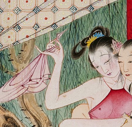 清涧县-迫于无奈胡也佛画出《金瓶梅秘戏图》，却因此成名，其绘画价值不可估量